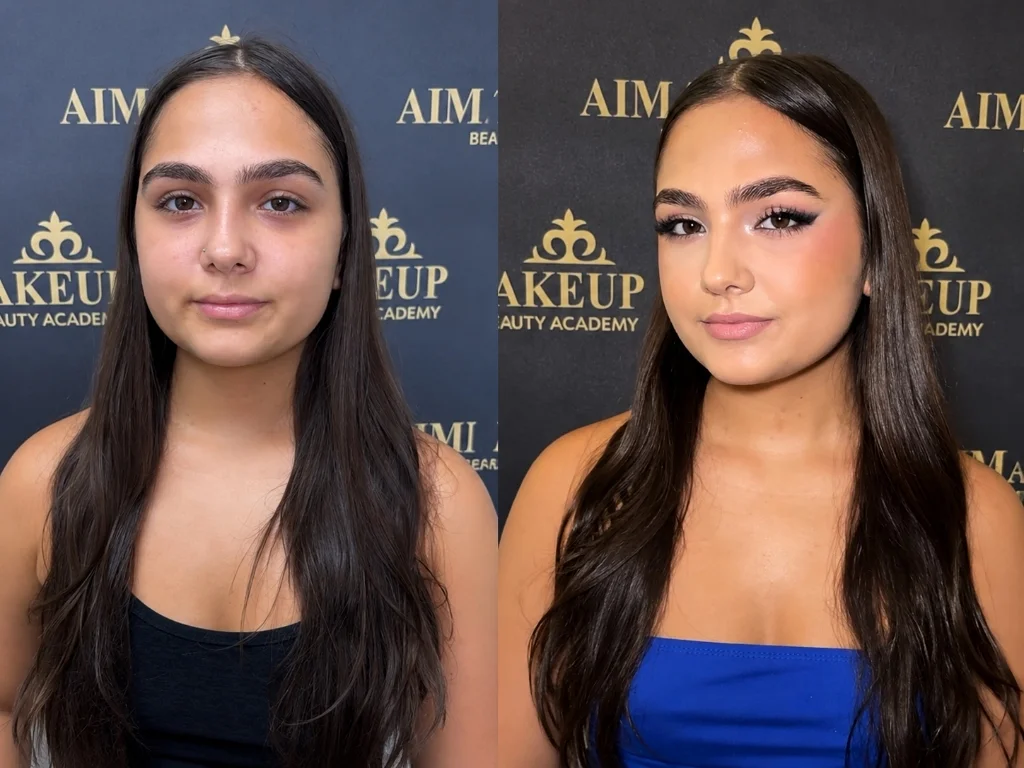 Before/After Makeup Transformation 1