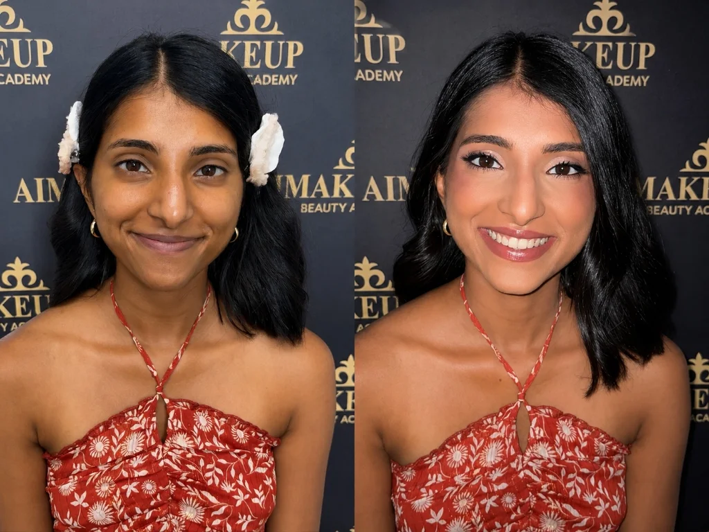 Before/After Makeup Transformation 2